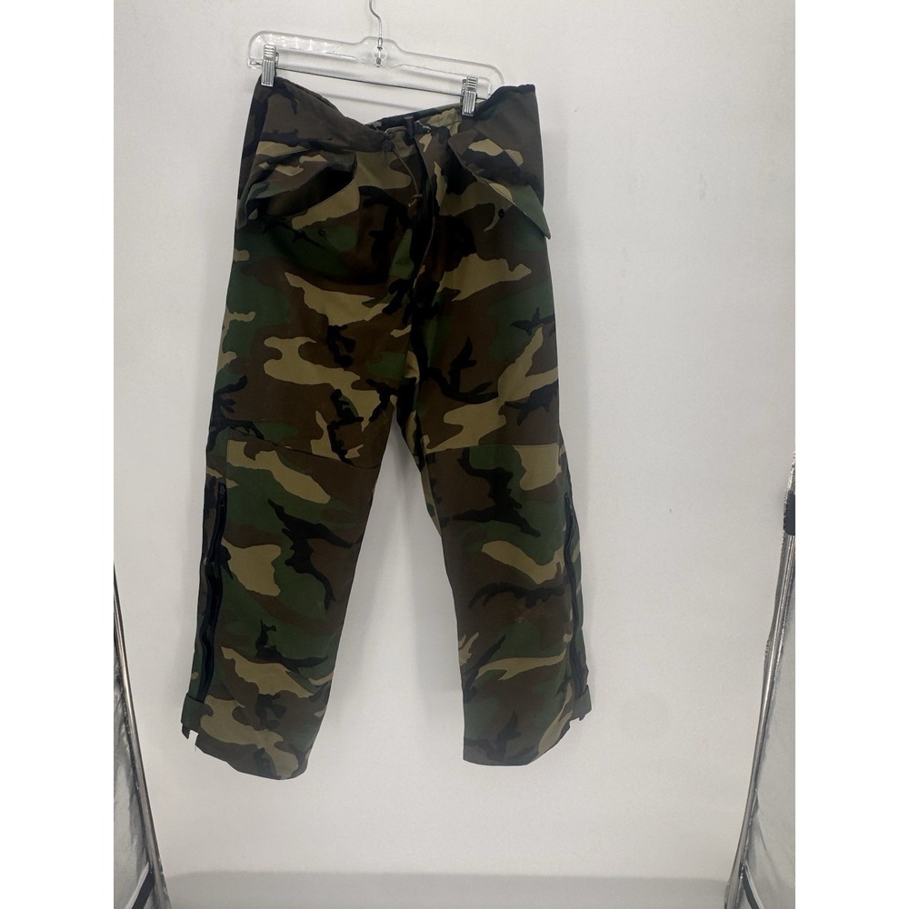 USGI Cold Weather Trousers Military Gore-Tex Pants M81 Woodland Large Regular